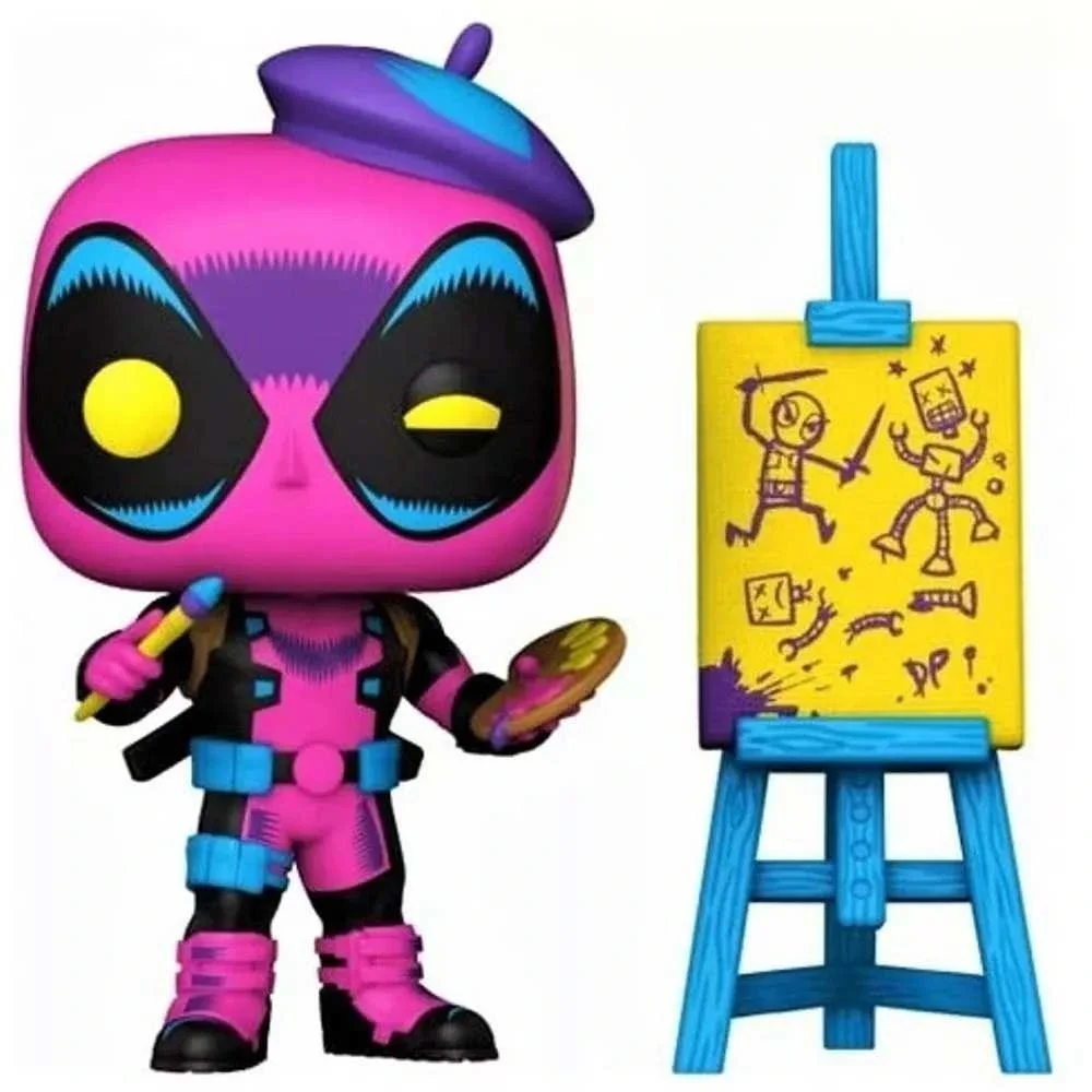 Funko Pop! Marvel: Artist Deadpool #887 GameStop Exclusive Vinyl Figure‎ New